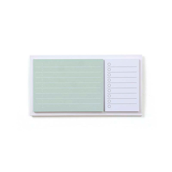 King Jim | Set de Notas Adhesivas EMILY Schedule Pale Green