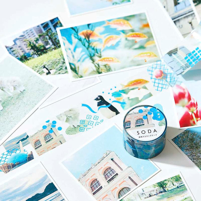 King Jim | SODA Transparent Pet Tape Photo (30mm)