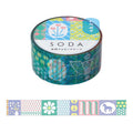 King Jim | SODA Transparent Pet Tape Retro (20mm)