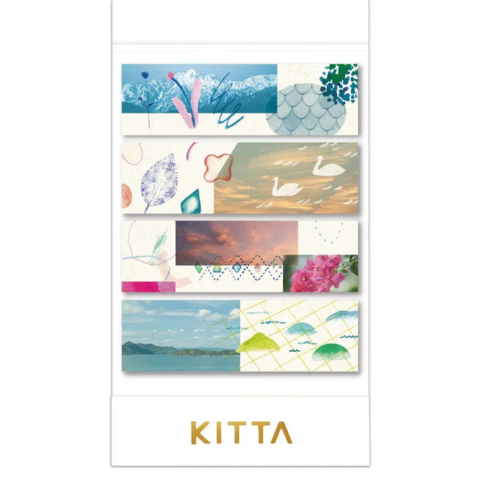 King Jim | Washi Tape Precortado KITTA Basic Collage