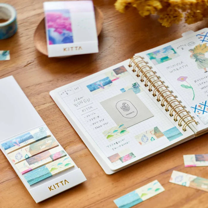 King Jim | Washi Tape Precortado KITTA Basic Collage