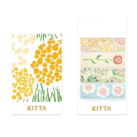 King Jim | Washi Tape Precortado KITTA Basic Flower 2