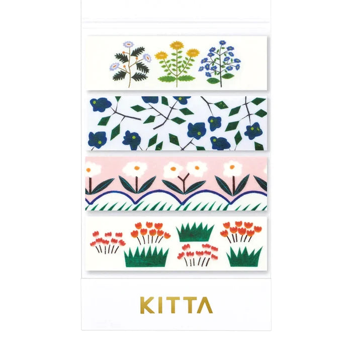 King Jim | Washi Tape Precortado KITTA Basic Flower 5
