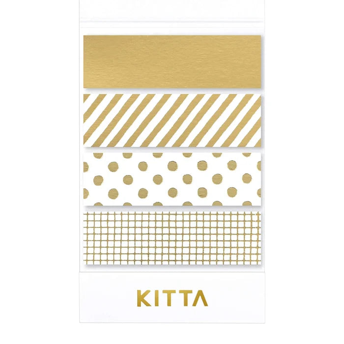 King Jim | Washi Tape Precortado KITTA Basic Mix