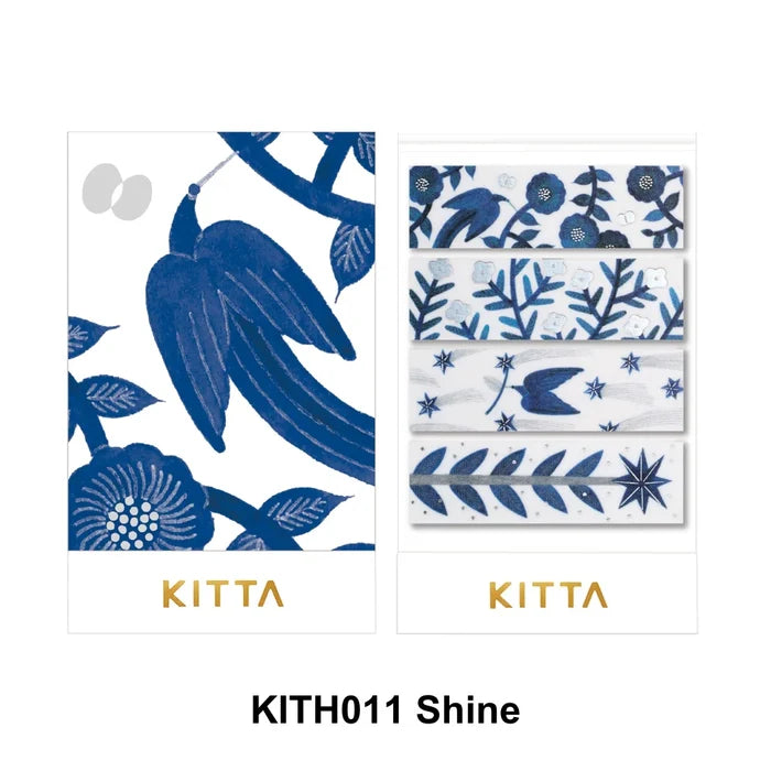King Jim | Washi Tape Precortado KITTA Basic Shine