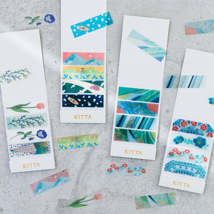 King Jim | Washi Tape Precortado KITTA Clear Flower