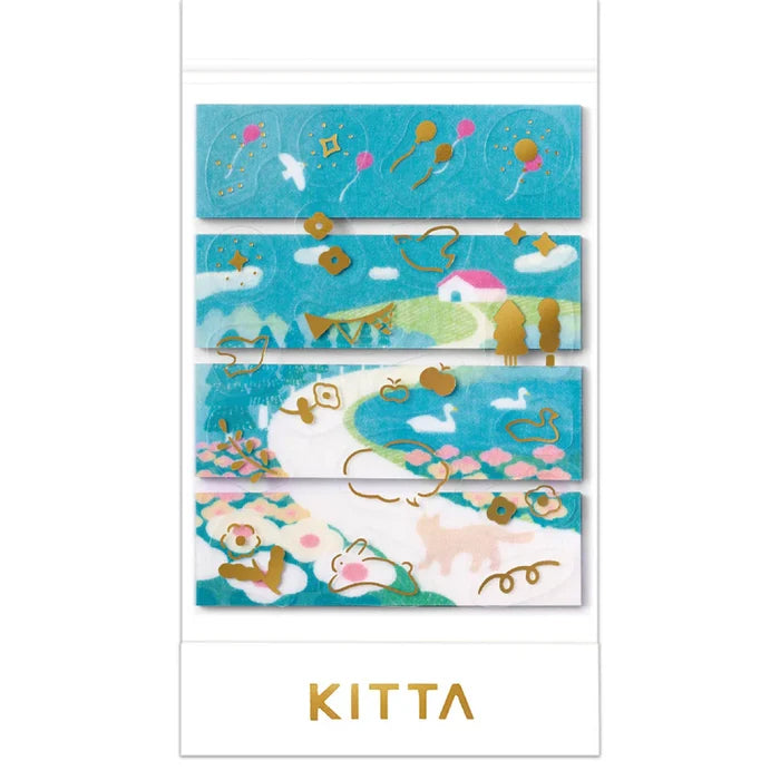 King Jim | Washi Tape Precortado KITTA Collage Hill