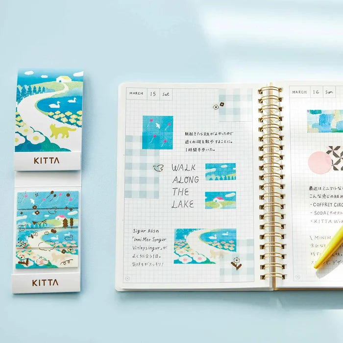 King Jim | Washi Tape Precortado KITTA Collage Hill