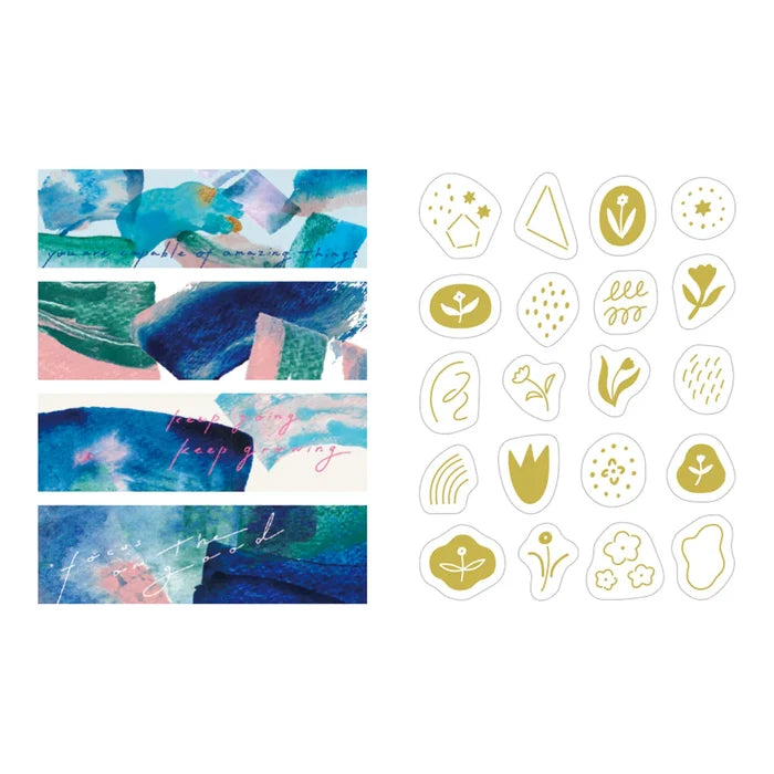King Jim | Washi Tape Precortado KITTA Collage Message
