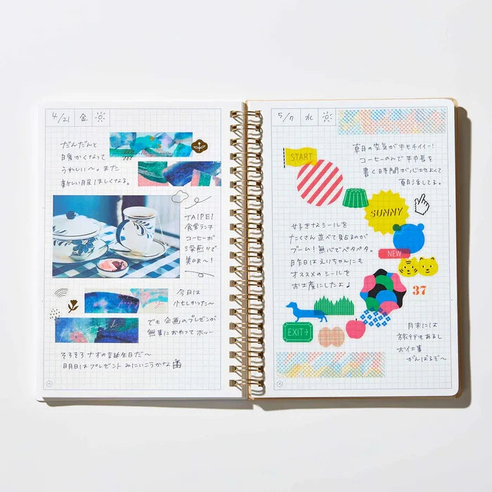 King Jim | Washi Tape Precortado KITTA Collage Message