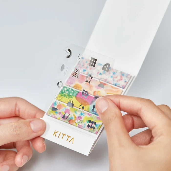 King Jim | Washi Tape Precortado KITTA Collage Watercolor
