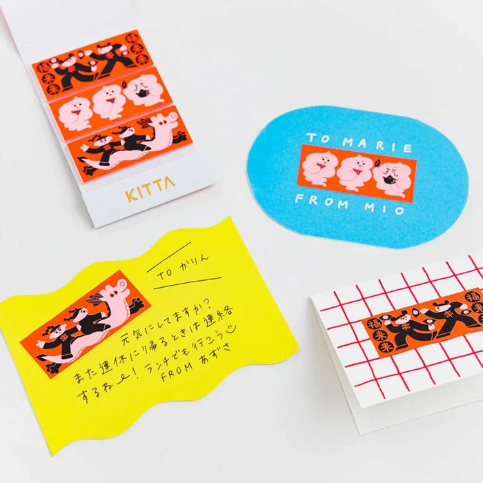 King Jim | Washi Tape Precortado KITTA Special Chinese Style