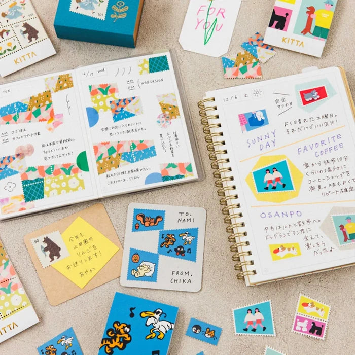 King Jim | Washi Tape Precortado KITTA Special Patchwork