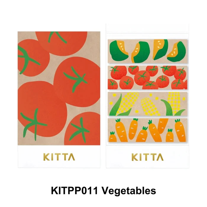 King Jim | Washi Tape Precortado KITTA Vegetables