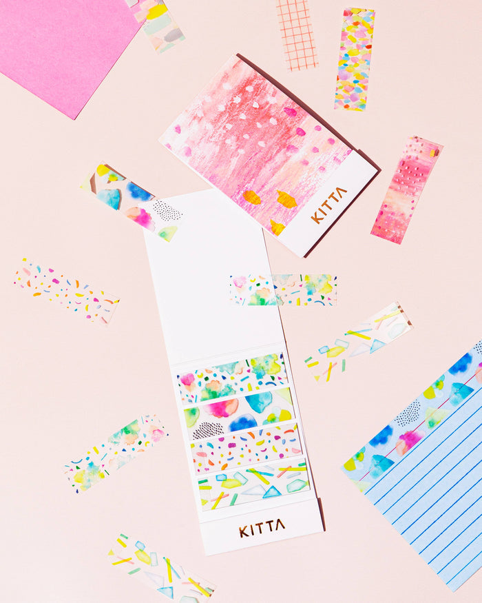 KITTA Portable Washi Decorative Tape - Clear - Landscape