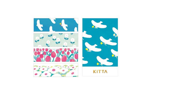 KITTA Portable Washi Decorative Tape - Jabara - Scenery