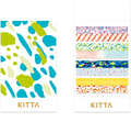 KITTA Portable Washi Decorative Tape - Slim - Canvas