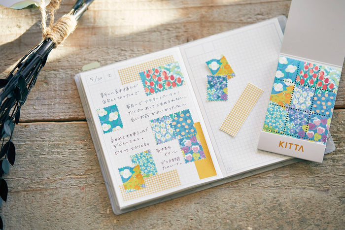 KITTA Portable Washi Decorative Tape - Special - Garden