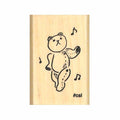 Kodomo No Kao | Sello I Love Stamp Dance Bear