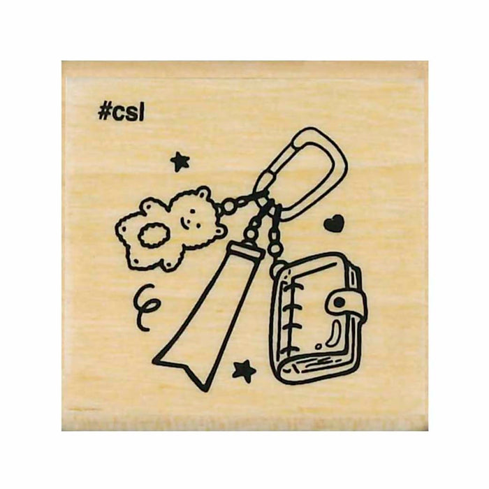 Kodomo No Kao | Sello I Love Stamp Notebook Key Chain