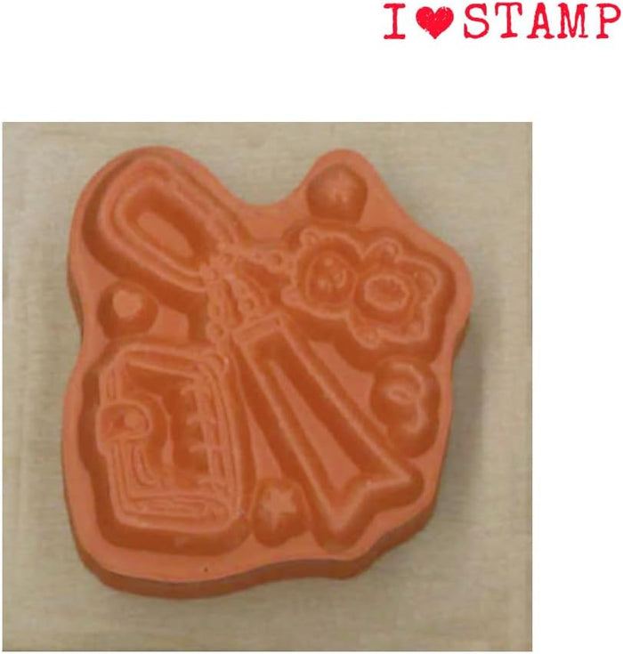Kodomo No Kao | Sello I Love Stamp Notebook Key Chain