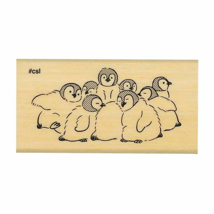 Kodomo No Kao | Sello I Love Stamp Packed-in Penguins