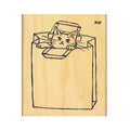 Kodomo No Kao | Sello I Love Stamp Paper Bag Cat
