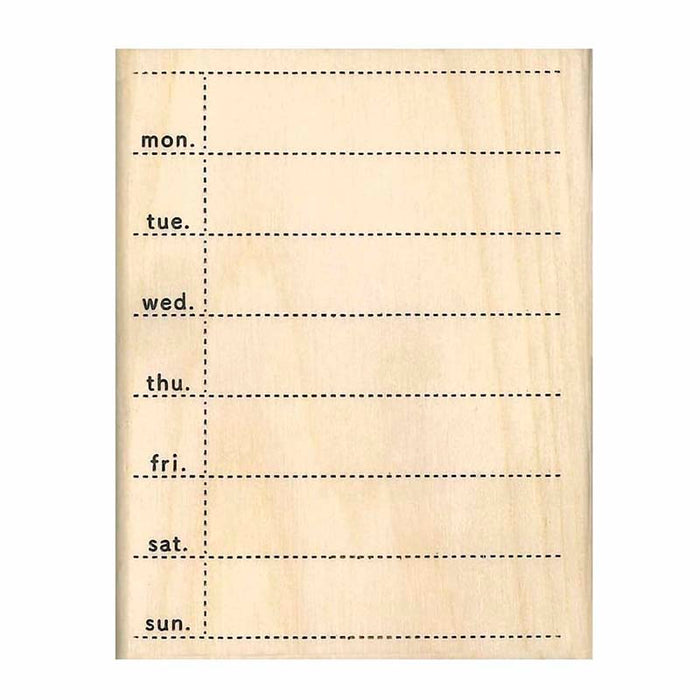 Kodomo No Kao | Sello Notebook Hanko Club Weekly Schedule