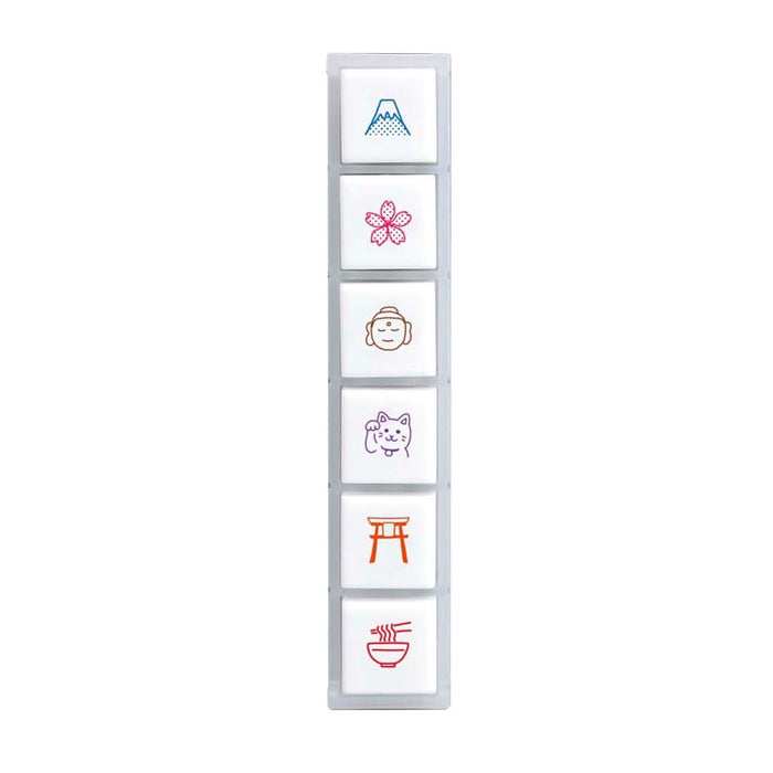 Kodomo No Kao | Sellos Entintados Pochitto6 Nippon Motif