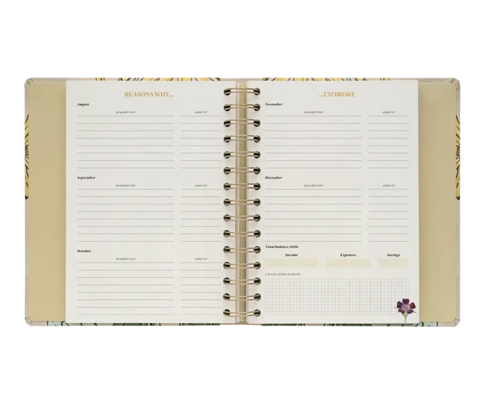 Kokonote | Agenda Escolar Idole Hannah Borger 2026-2027 (Semanal)