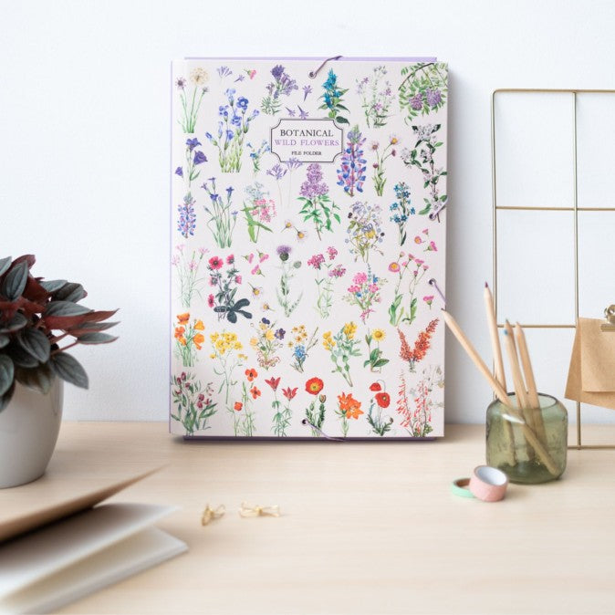 Kokonote | Carpeta Solapas A4 Wild Flowers