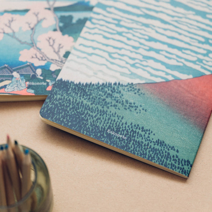 Kokonote | Pack de 3 Cuadernos A5 Hokusai