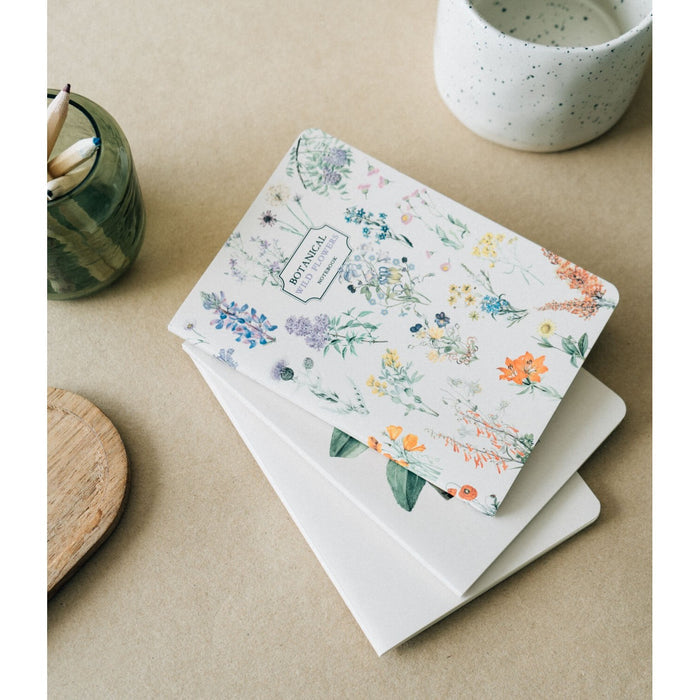 Kokonote | Pack de 3 Cuadernos A6 Botanical Wild Flowers