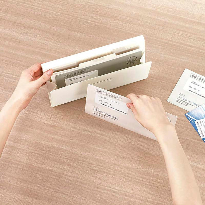 Kokuyo | Carpeta de Documentos Novita Tamaño Carta White