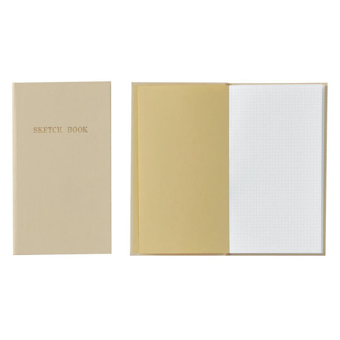 Kokuyo | Cuaderno Mini Sketch Book Trystrams Beige