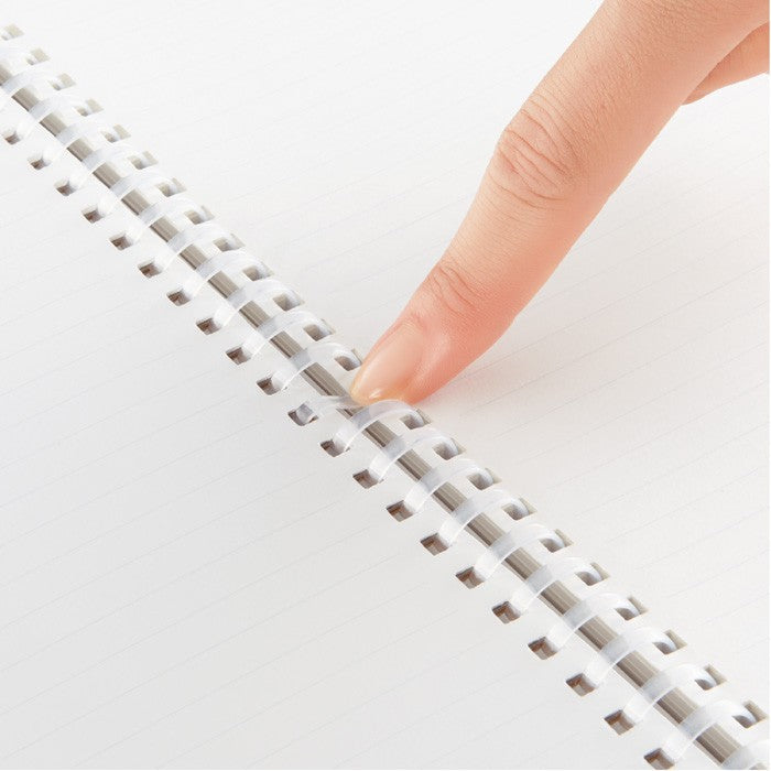 Kokuyo | Cuaderno Soft Ring A5 Black (Rayas)
