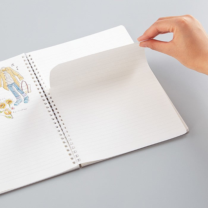 Kokuyo | Cuaderno Soft Ring A5 Black (Rayas)