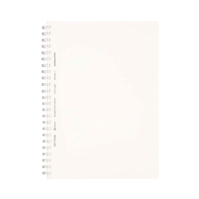 Kokuyo | Cuaderno Soft Ring A5 Clear (Rayas)