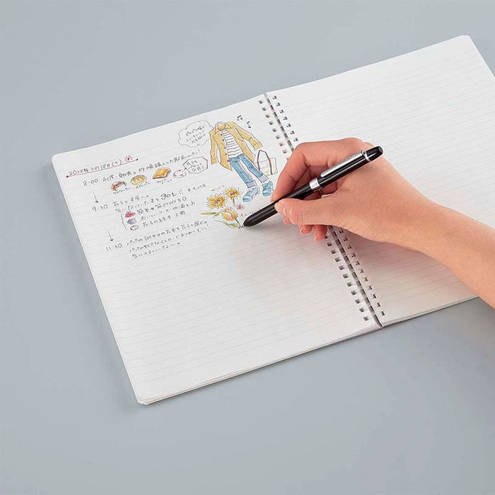 Kokuyo | Cuaderno Soft Ring A5 Clear (Rayas)