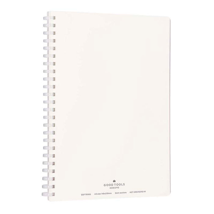Kokuyo | Cuaderno Soft Ring A5 GOOD TOOLS (Cuadros)