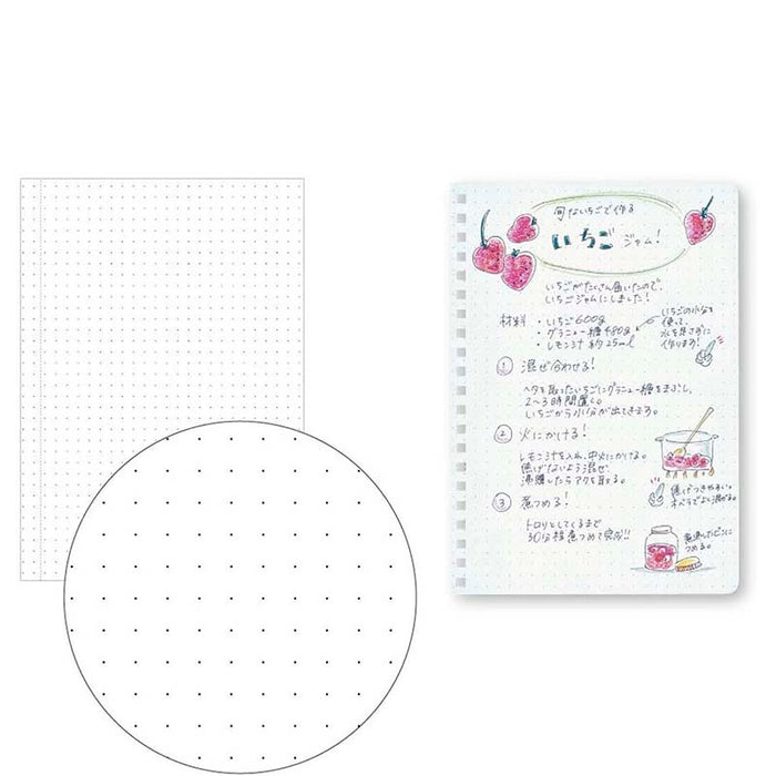 Kokuyo | Cuaderno Soft Ring B5 Clear (Puntos)