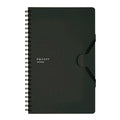 Kokuyo | Cuaderno Soft Ring Penott A5 Black (Cuadros)