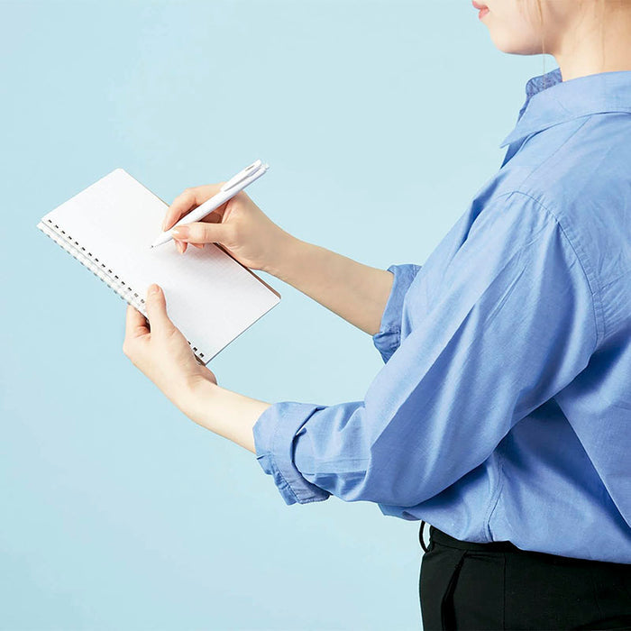 Kokuyo | Cuaderno Soft Ring Penott A5 Black (Cuadros)
