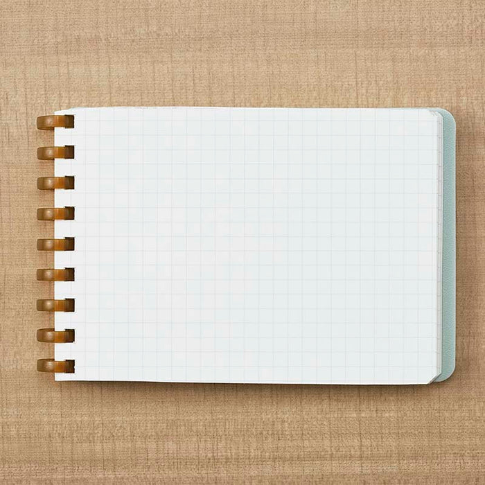 Kokuyo | Cuaderno Soft Ring Sooofa A7 Green (Cuadros)