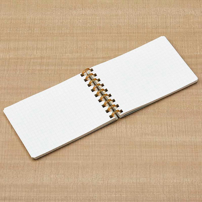 Kokuyo | Cuaderno Soft Ring Sooofa A7 Green (Cuadros)