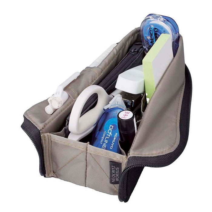 Kokuyo | Estuche Neo Critz Worxus Black & Light Blue