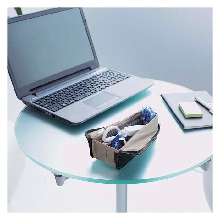 Kokuyo | Estuche Neo Critz Worxus Black & Light Blue