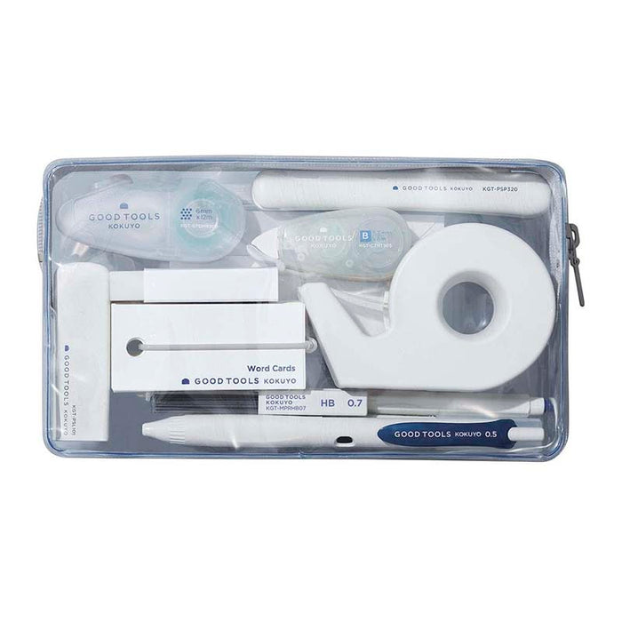 Kokuyo | Funda Estuche Pouch Good Tools Clear White
