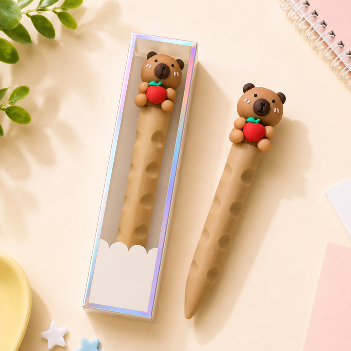 Korean Bear Pencil Eraser | Imported