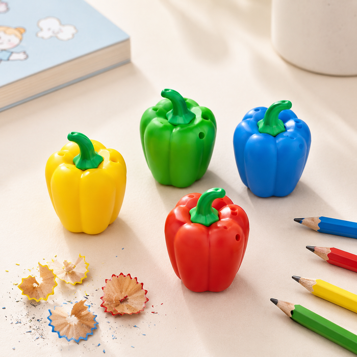Korean Capsicum-Shaped Pencil Sharpener